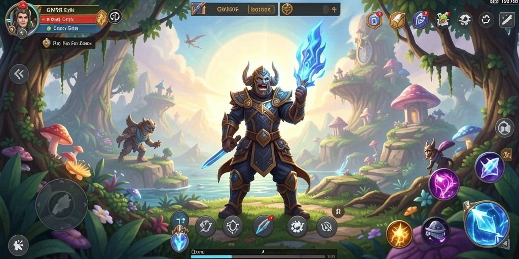 Tampilan gameplay RPG yang memukau dan mendebarkan.