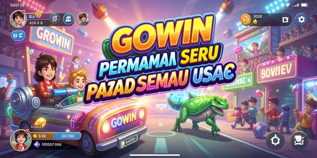 Tampilan gameplay GOWIN dengan aksi seru di setiap level.