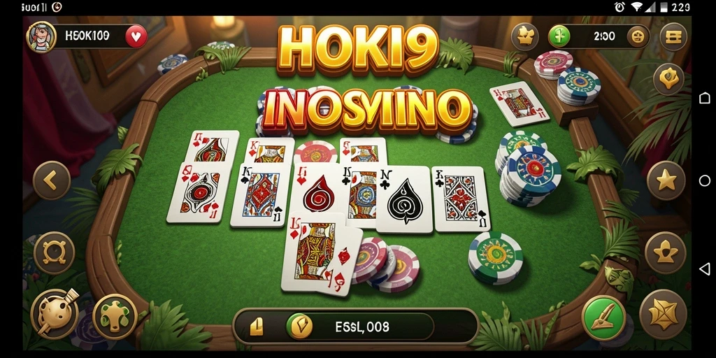 Tampilan gameplay HOKI9 dengan grafik menarik dan interaksi pemain.
