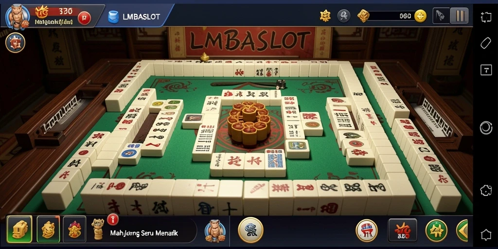 Tampilan gameplay LMBASLOT yang menarik dan menantang.