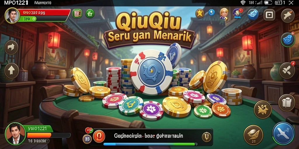 Tampilan gameplay menarik dari MPO1221 yang penuh dengan tantangan QiuQiu.
