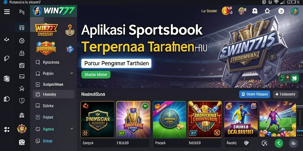 Tampilan screenshot dari gameplay Sportsbook yang mendebarkan.